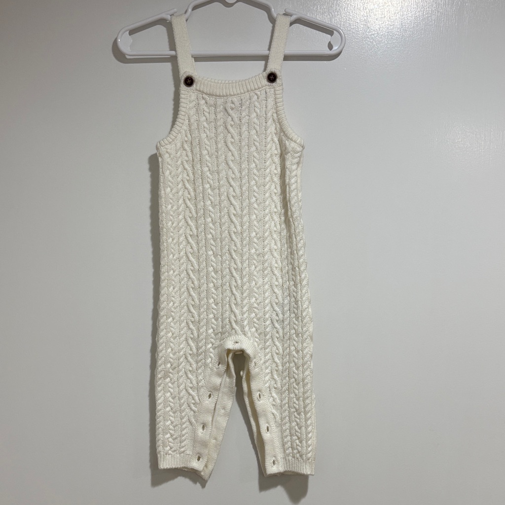 Janie And Jack Ivory Knit Baby Sweater